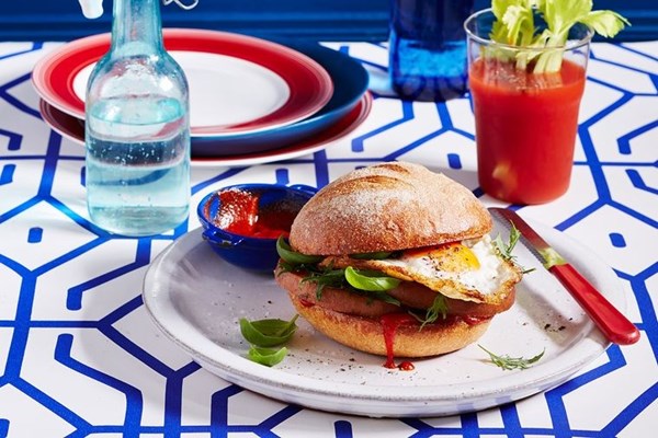 The brunch burger