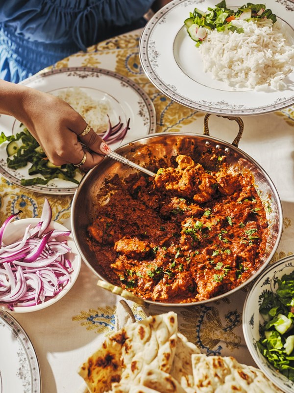 The butter chicken