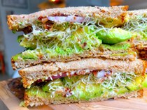 The California veggie sandwich