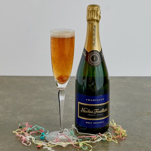 The Champagne cocktail