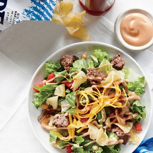The cheeseburger salad