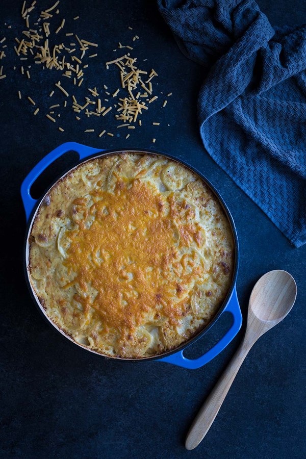 The cheesiest potatoes au gratin