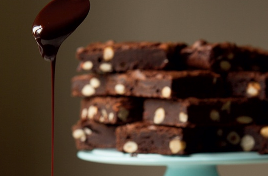 The chocolate brownie