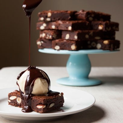 The chocolate brownie
