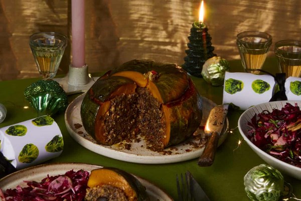 The Christmas pumpkin