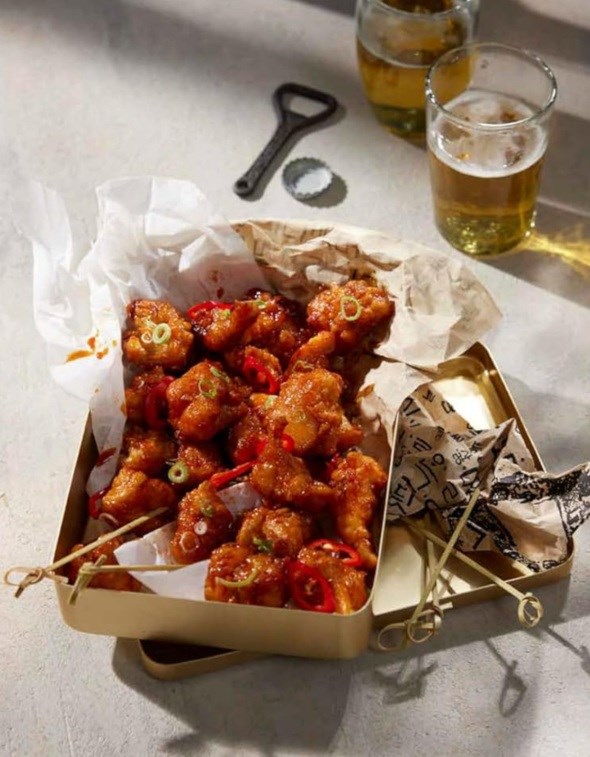 The crispiest Korean fried chicken bites (Dak gangjeong)
