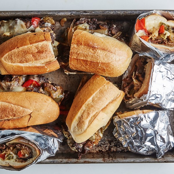 The crispy, melty, gooey, party-ready cheesesteak