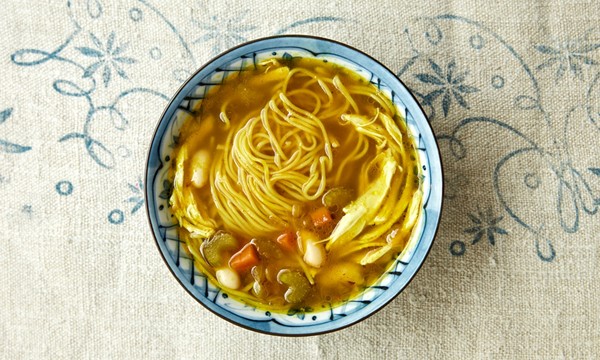 The cure-all: Spicy chicken soup 