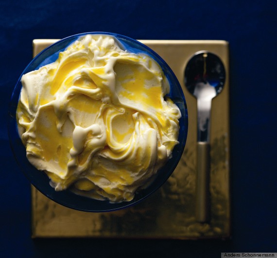 The custardy suit: traditional Italian crema ice cream