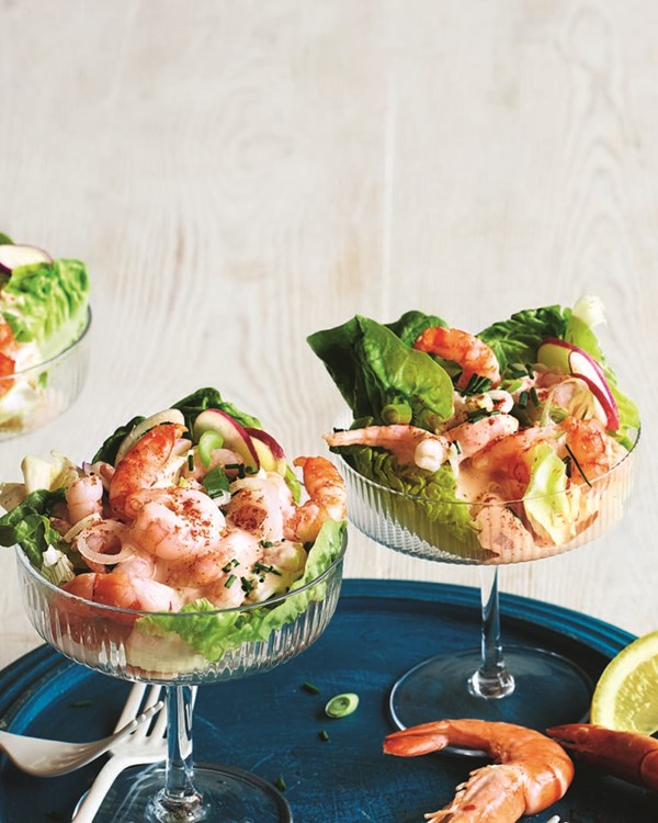 The Delicious prawn cocktail