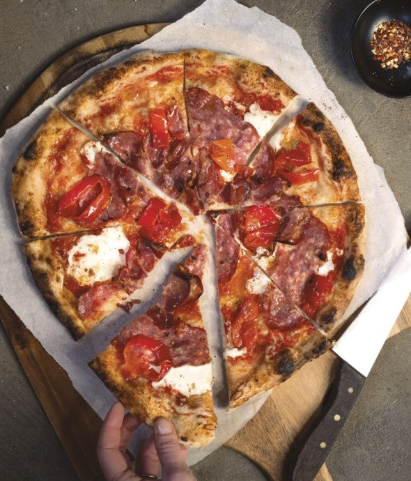 The diavola pizza