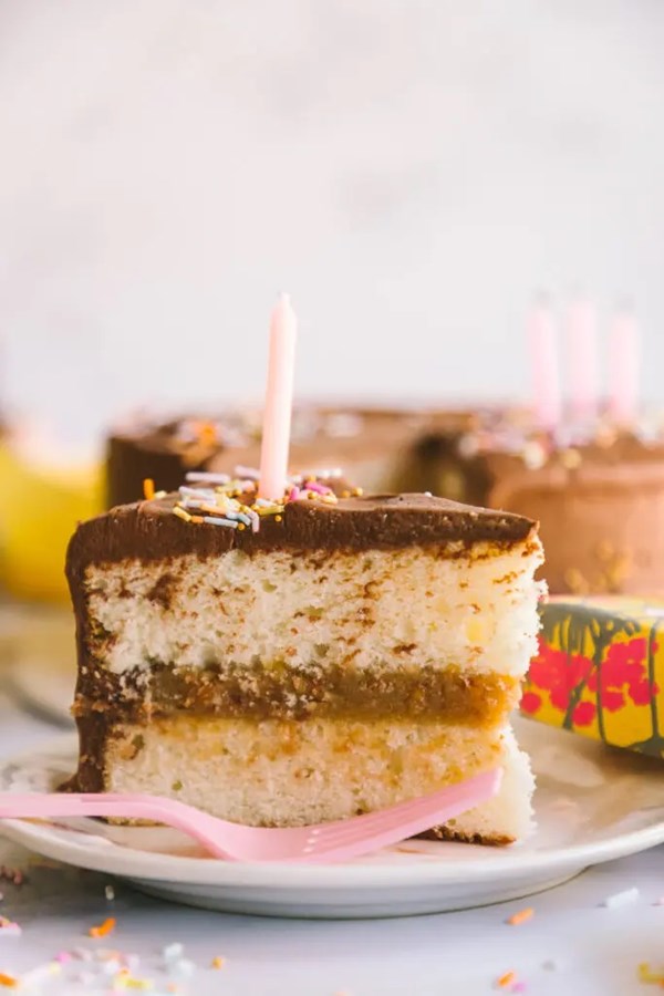 The distinguished guest birthday cake