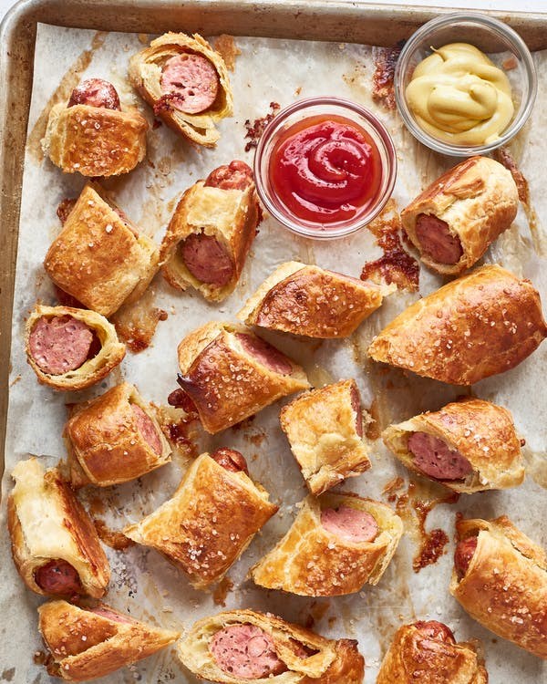 The easiest pigs in a blanket