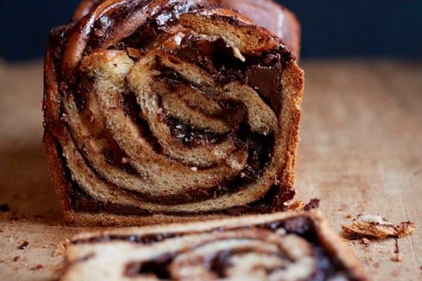 The famous chocolate babka