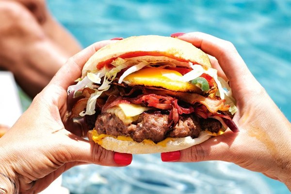 The full monty burger