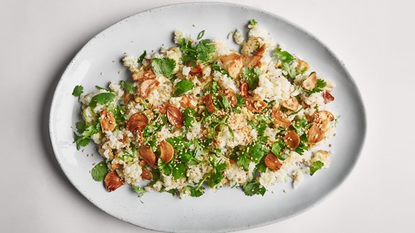 The garlickiest fried rice