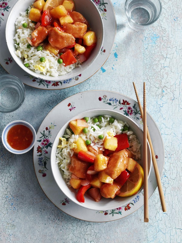 The General Tse's sweet and sour chicken