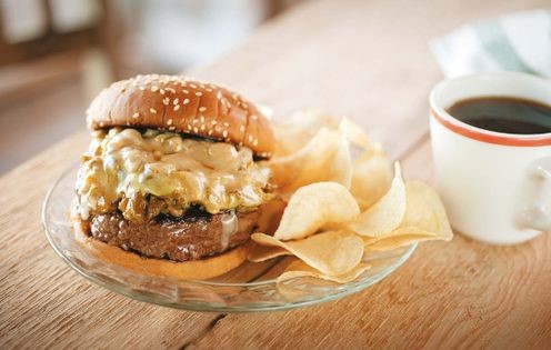 The green chile cheeseburger [New Mexico]