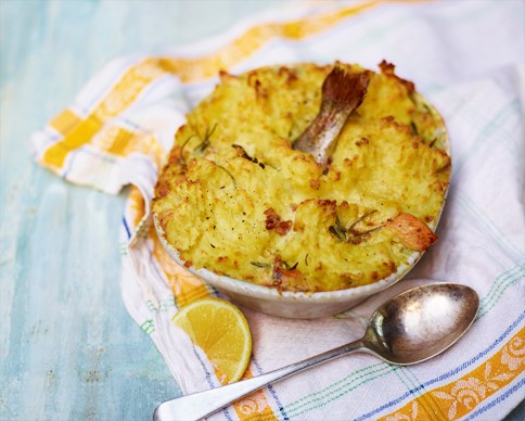 The happiest fish pie