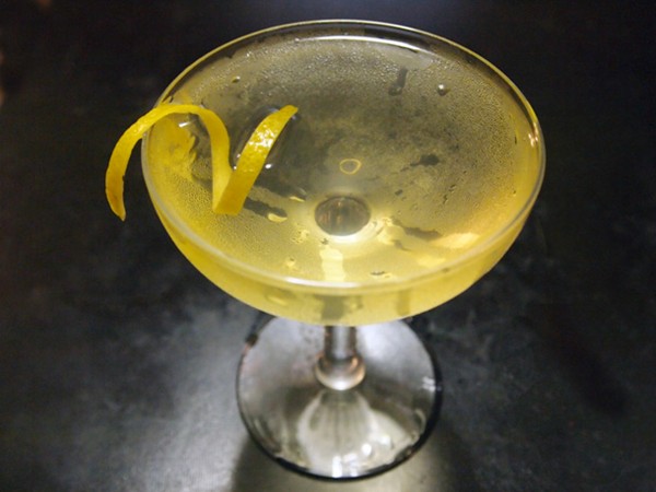 The honey ryder (upgraded appletini)