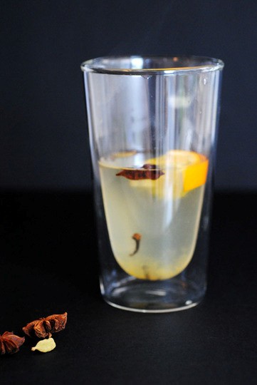 The hot gin toddy