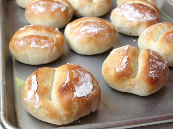 The Italian Baker's semelle rolls (Knead the Book)