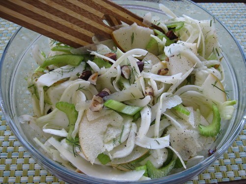 The juicy crunchy trifecta salad