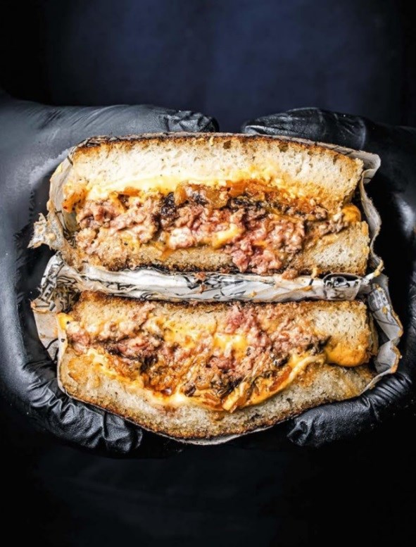 The kimchi patty melt