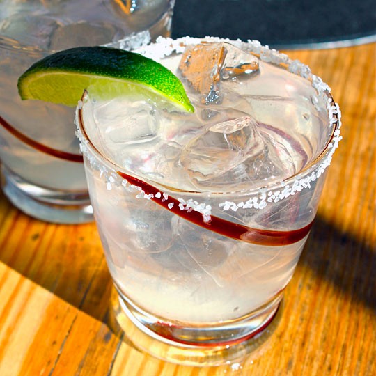 "The Lincoln" white whiskey margarita