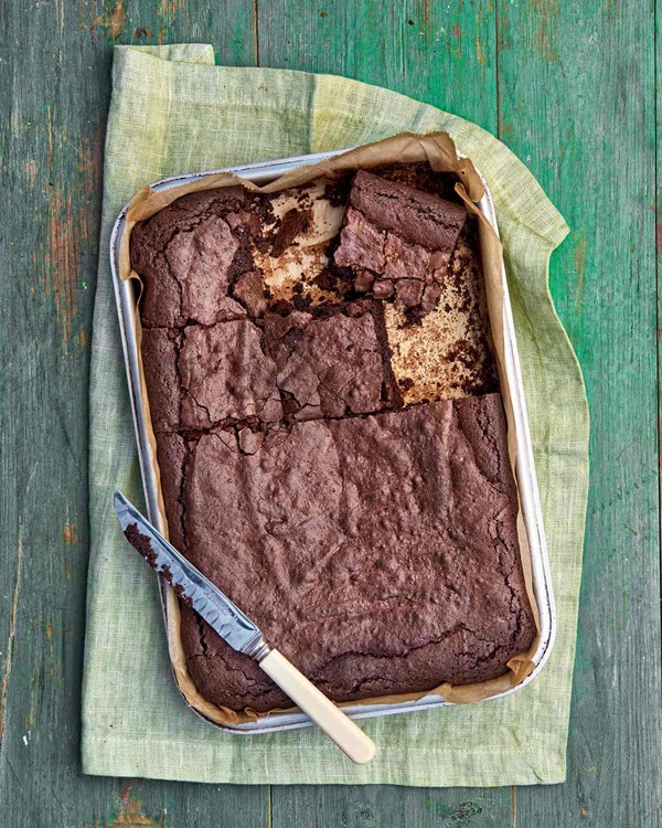 The Little Bread Pedlar’s chocolate brownies