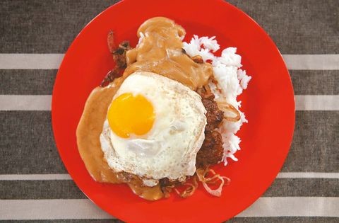The loco moco [Hawaii]