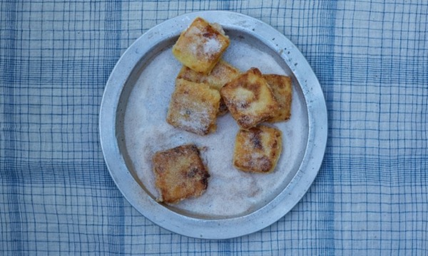 The moreish morsel: Spanish leche fritta with cinnamon