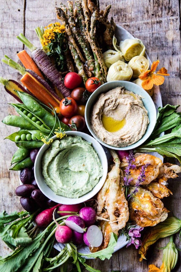 The new crudité platter