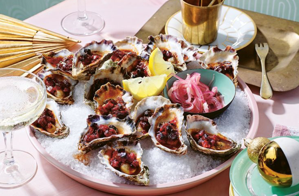 The new oysters Kilpatrick