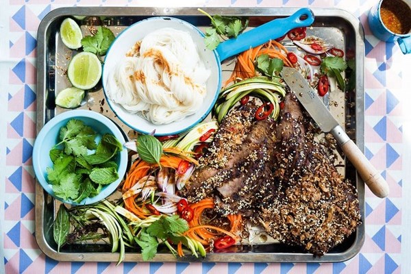 The new Thai beef salad