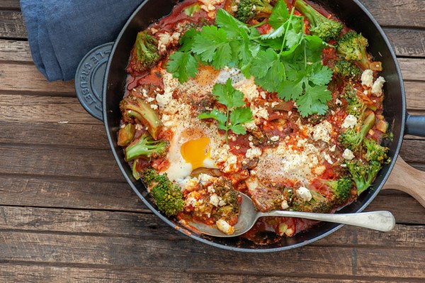 The ‘next day’ shakshuka