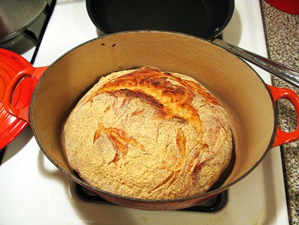The no-knead bread