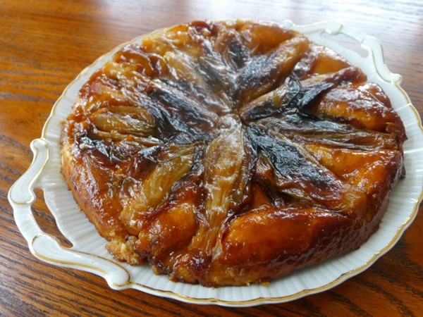 The Occasional Vegetarian's endive cheese tart (Cook the Book)