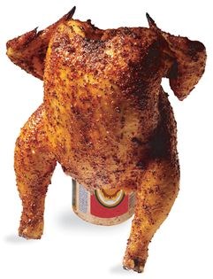 The one and only beer-can chicken
