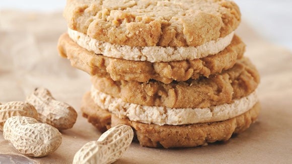 The peanut butter sandwich cookie