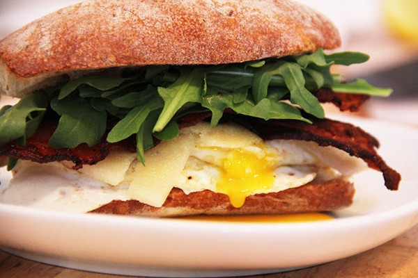 The perfect egg sandwich