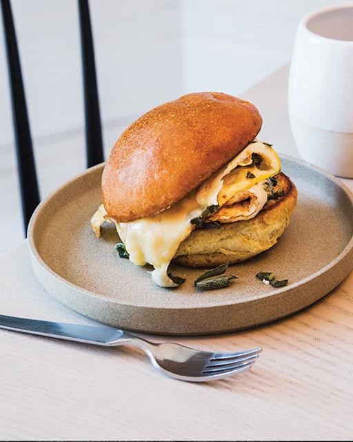 The perfect egg sandwich