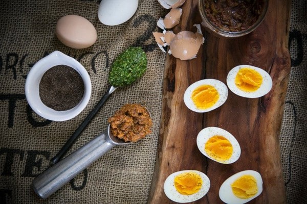 The perfect hard-boiled egg