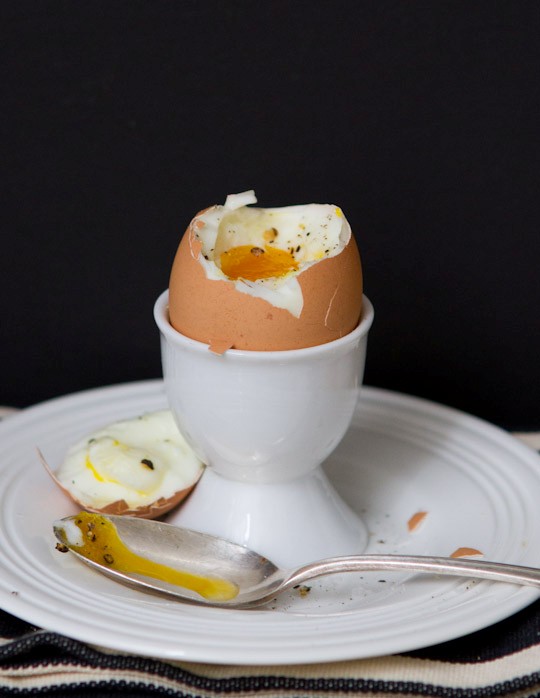 The perfect soft-boiled egg