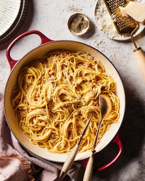 The perfect spaghetti carbonara