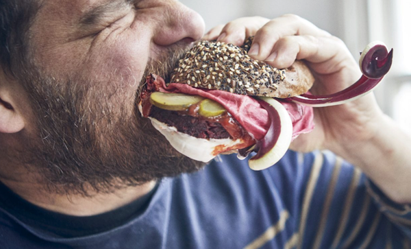 The pulp fiction burger