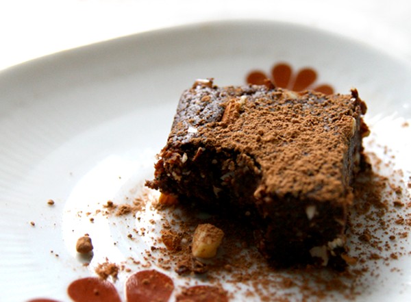 The raw brownie