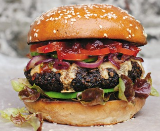 The really hungry burger