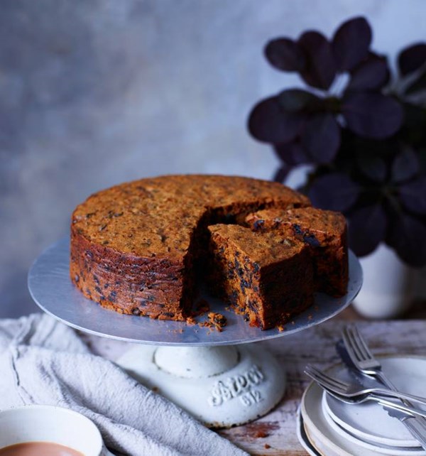 The rich fruit cake