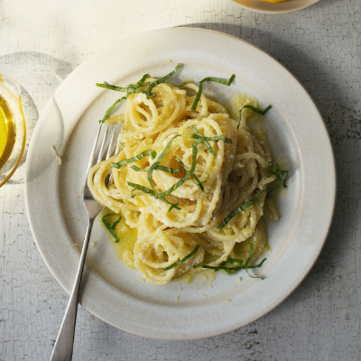 The River Cafe's spaghetti with lemon